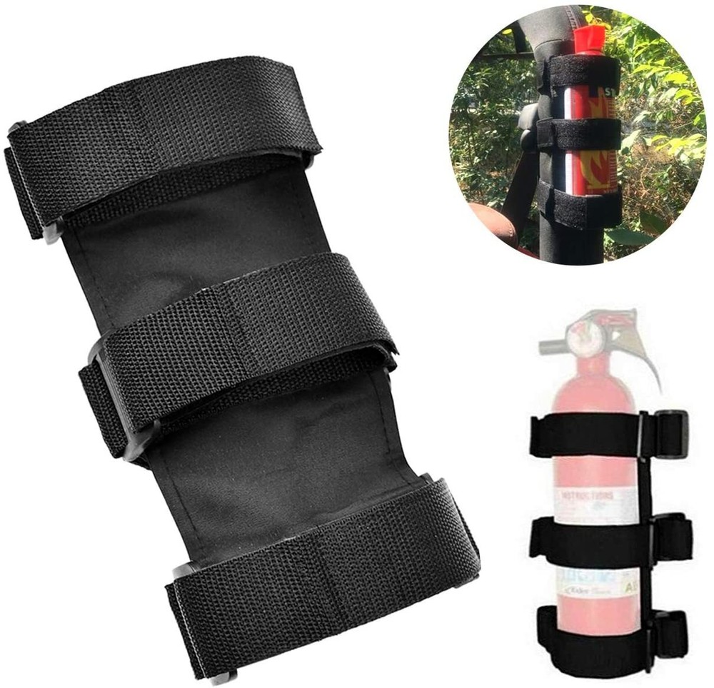 Fire Extinguisher Holder Adjustable Roll Bar Extinguisher Strap Sling Bracket