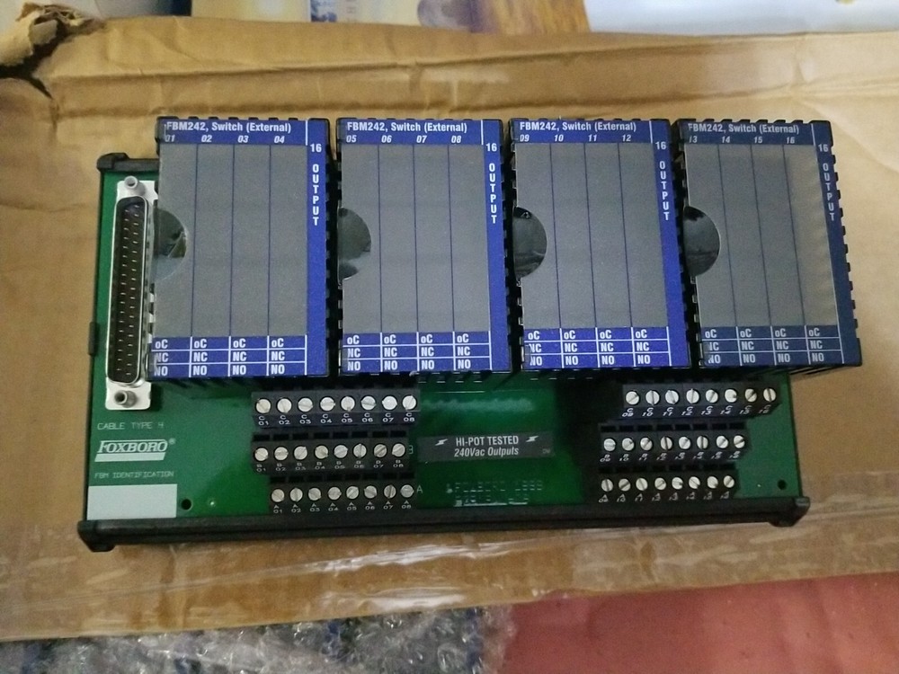 Foxboro P0916ng Fbm242 Switch External Output Module
