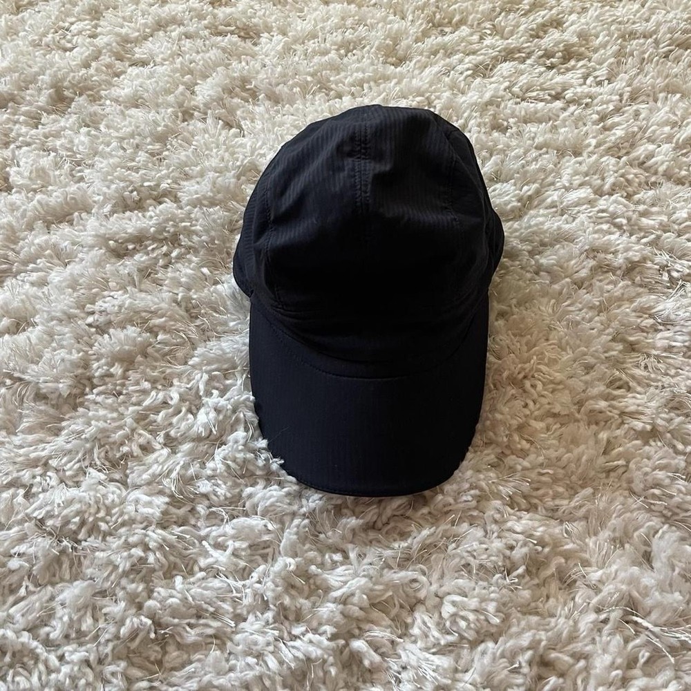 Lululemon Fast & Free Run Hat Black Lightweight Athletic Hat