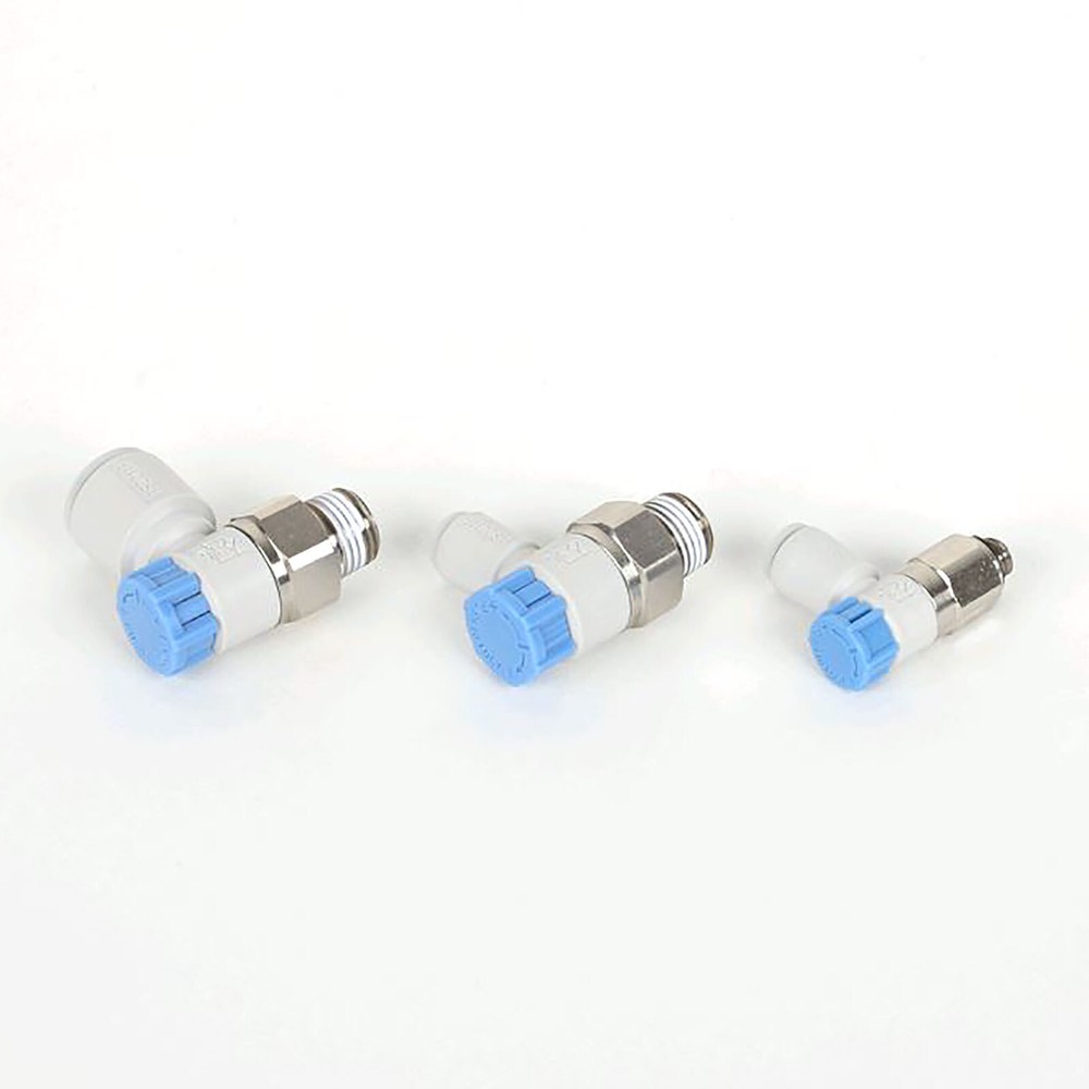 10pcs SMC AS1211F-M5-06A Speed Controller W/ Fitting New ✦KD