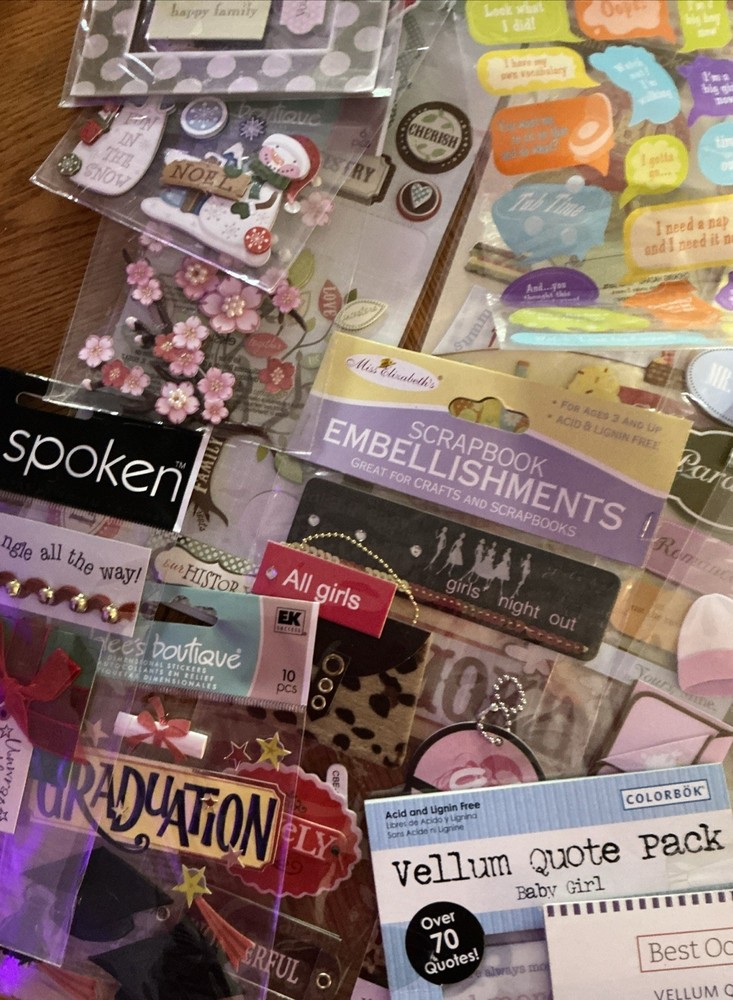 LARGE ASSORTMENT OF CRAFT ITEMS