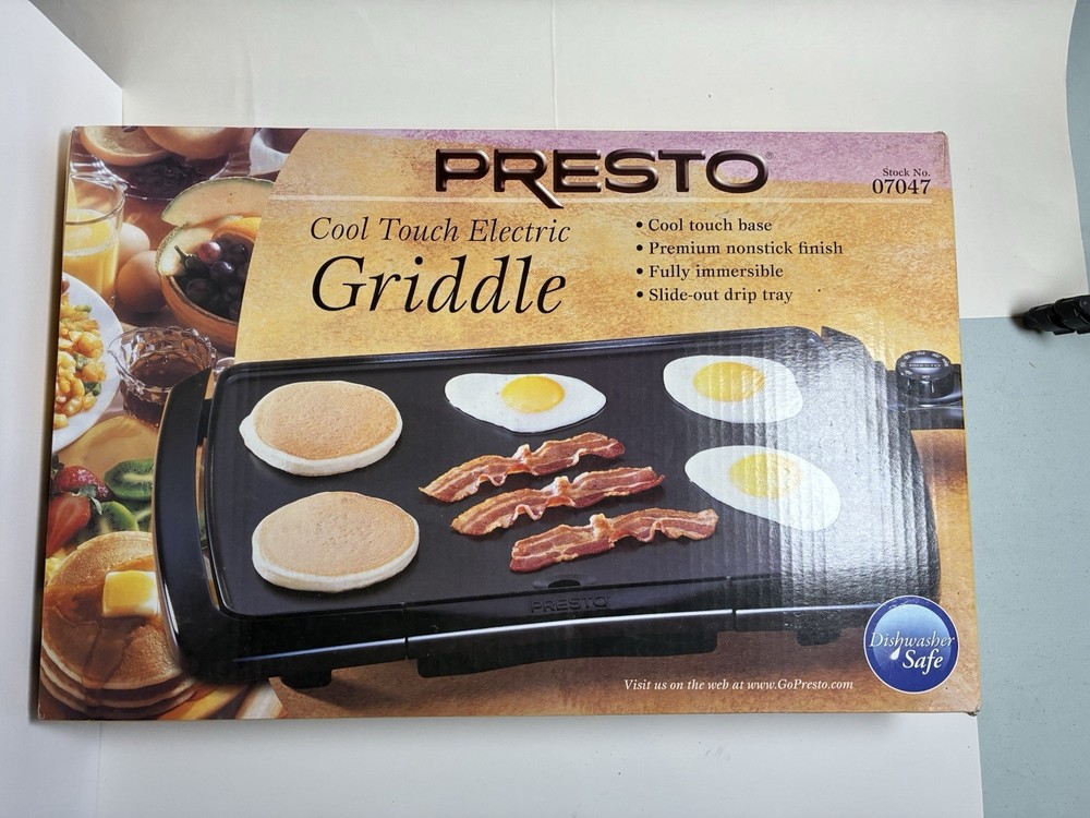 Presto Cool Touch Electric Griddle 07047