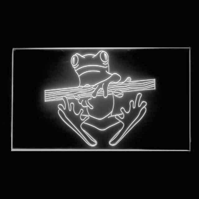 210227 Frog Toad Pet Tool Lure Beer Bar Pub Display LED Light Neon Sign