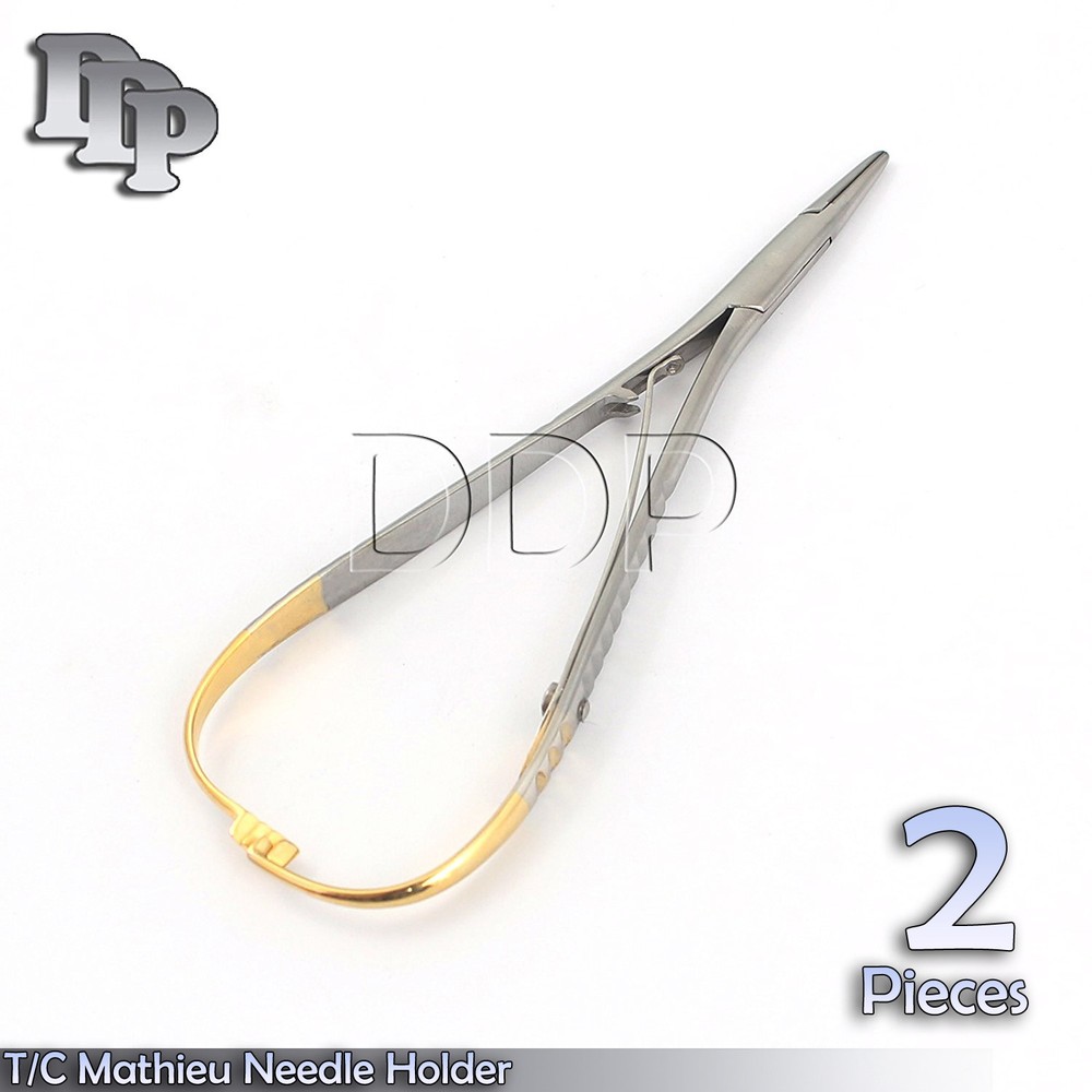 2 PIECES OF T/C MATHIEU NEEDLE HOLDER 5.5", INSTRUMENTS