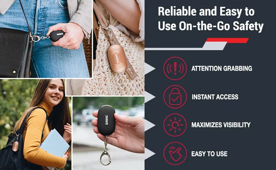 Sabre Pa-Ledbk-02 Personal Protection Alarm
