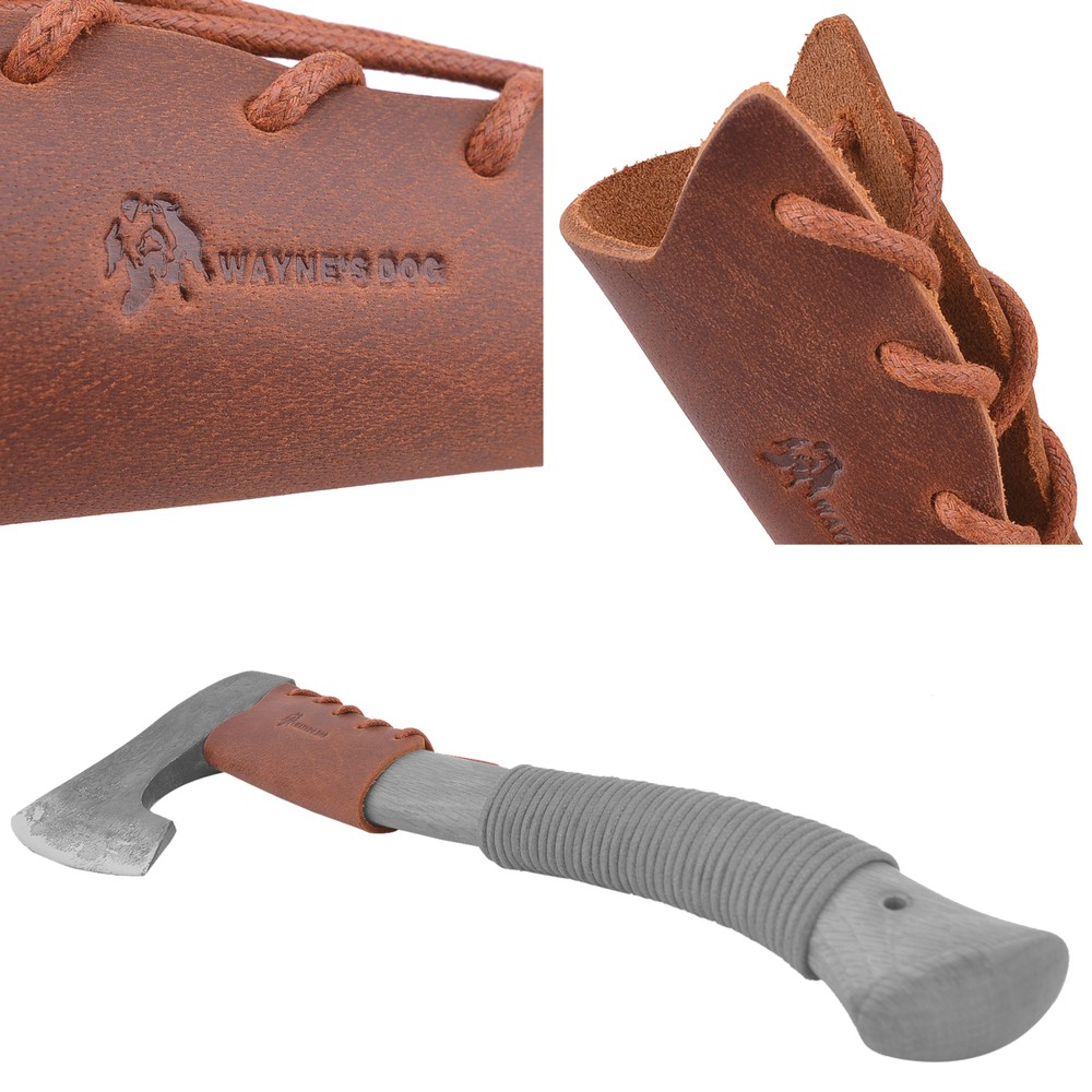 Axe Handle Guard Collar Axe Handle Holsters Protection-Crazy Horse Leather
