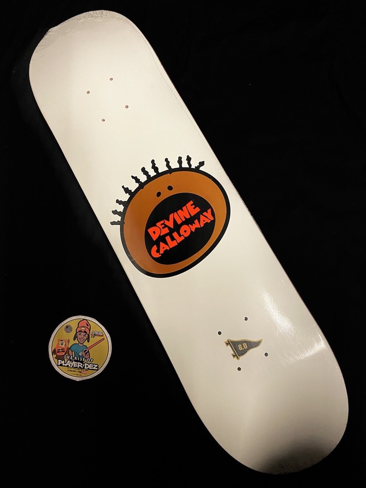 RARE All That Devine Calloway Nickelodeon Primitive Skateboard Deck In Shrink