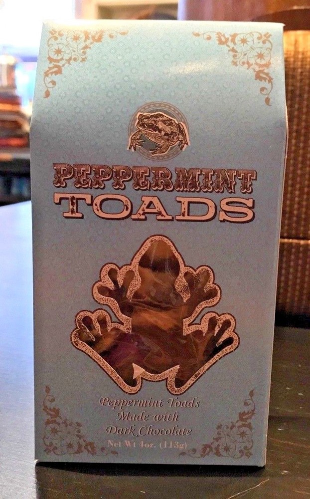 Universal Studios Harry Potter Honeydukes Peppermint Toads Dark Chocolate