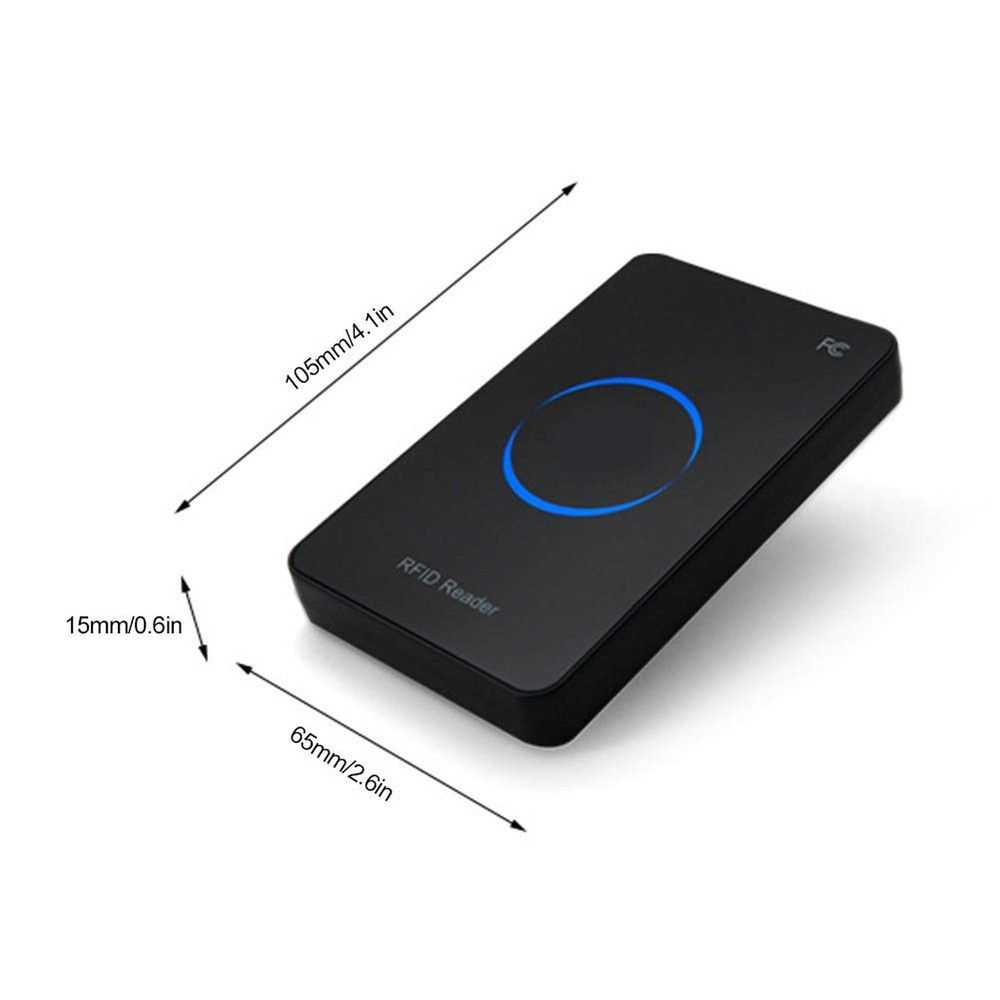 Smart USB UHF RFID Reader 915Mhz, USB Desktop Contactless Card Reader Writer,...