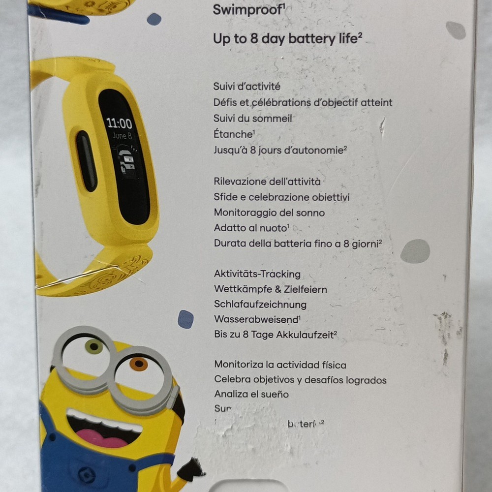 Fitbit Minions Ace 3 Special Edition Activity Tracker Yellow NIOB
