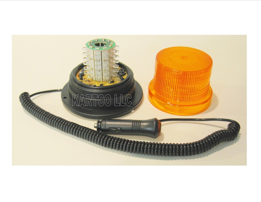 LED BEACON - AMBER - MAGNETIC MOUNT