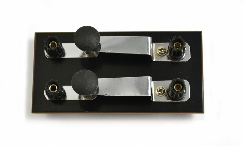 Eisco Labs Contact Key, Telegraphing/Morse Code, Double