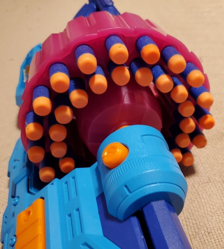 Adventure Force Super Drum Dart Blaster TESTED Working