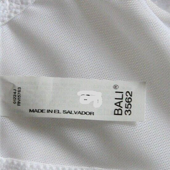 Bali Bra 42D White Minimizer Underwire Style DF3562 New with tags