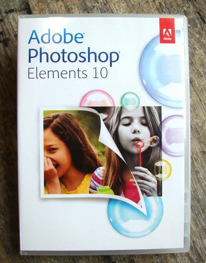 Photoshop Elements 10 ~3 Software CDs 2011~ w Serial # 🫧