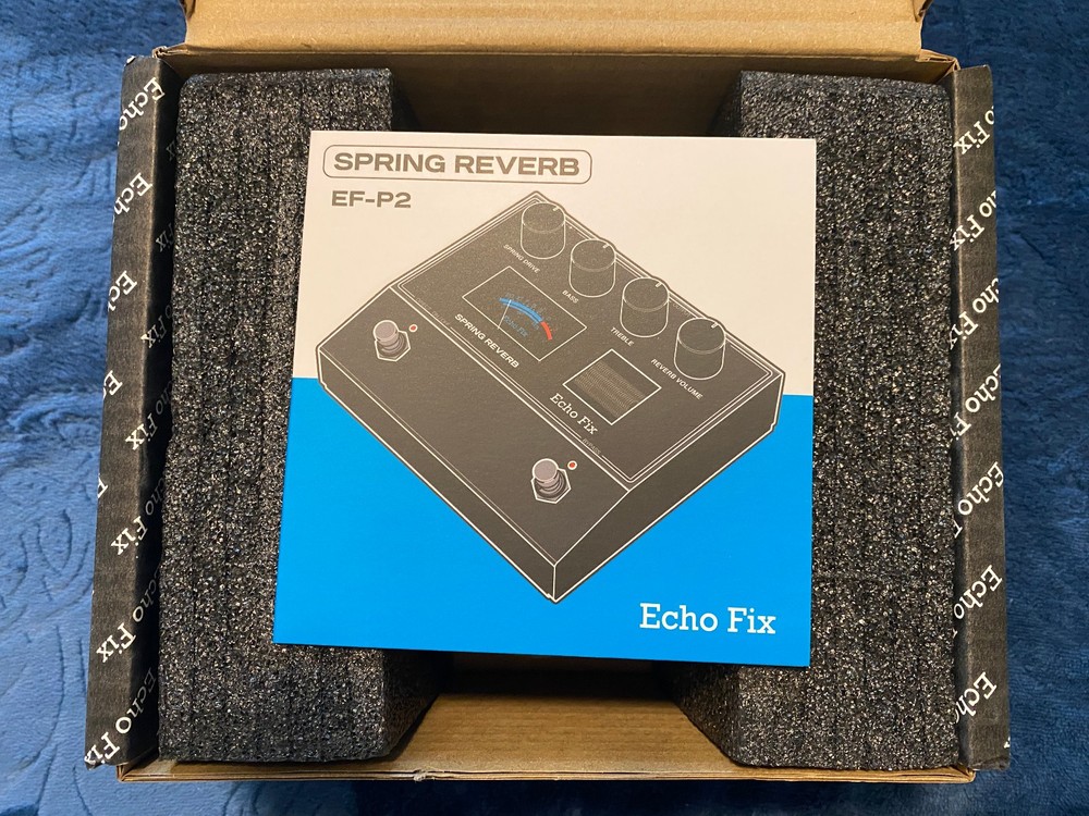 Echo Fix EF-P2 Spring Reverb - Guitar Effects Pedal