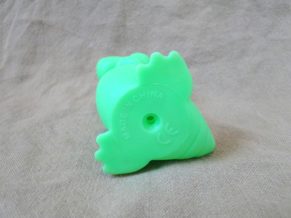 Green Rubber Dinosaur Squeak Figure