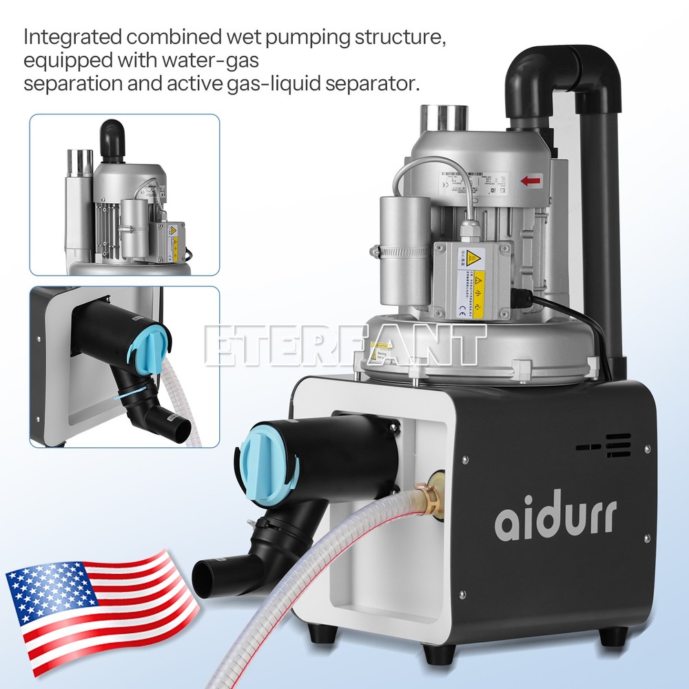 Dental Electric Suction Machine Variable Frequency Suction Machine Semi-Dry Type