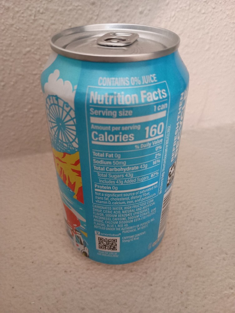 New Limited Edition Mountain Dew SUMMER FREEZE Cherry Lemon Raspberry unopened