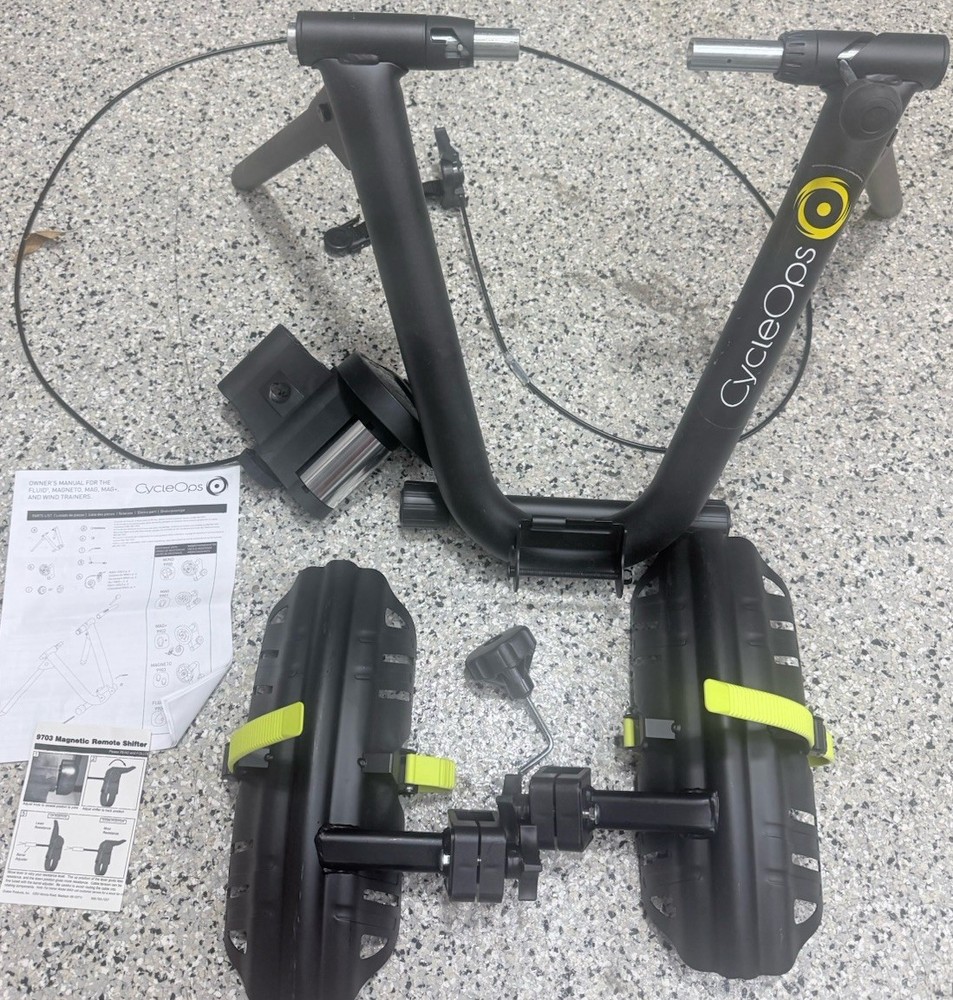 Cycleops Mag+ Indoor Bicycle Trainer *See Description* EXCELLENT CONDITION NICE