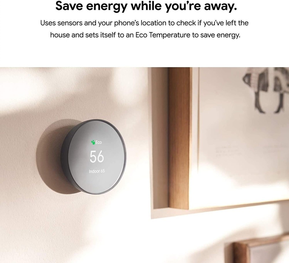 Google Nest Programmable Wifi Thermostat - Snow