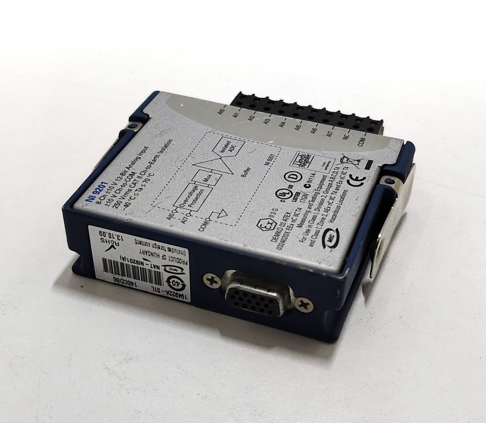 National Instruments NI 9201 194922A-01L analog input module