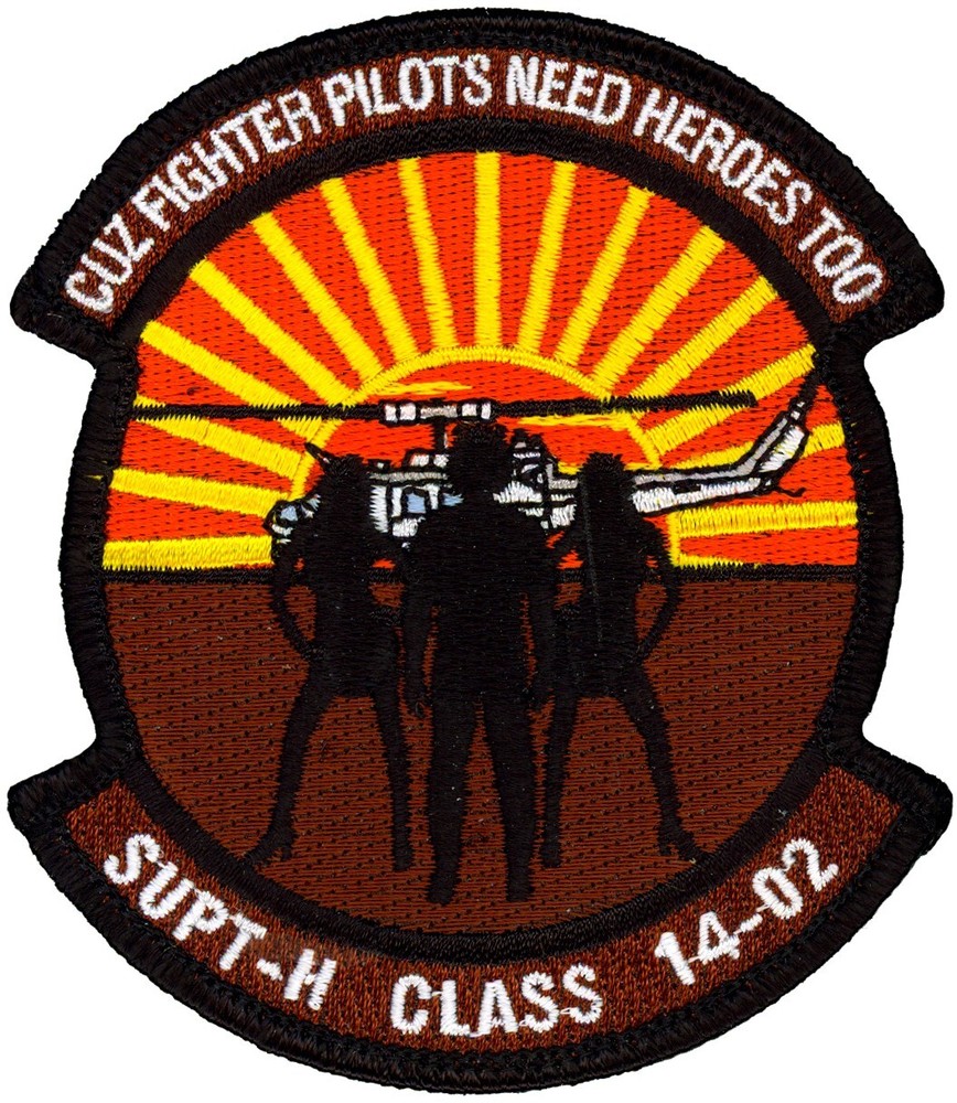 USAF 23d FTS SPECIALIZED UNDERGRAD PILOT TRAINING-HELICOPTER CLASS 14-02 PATCH