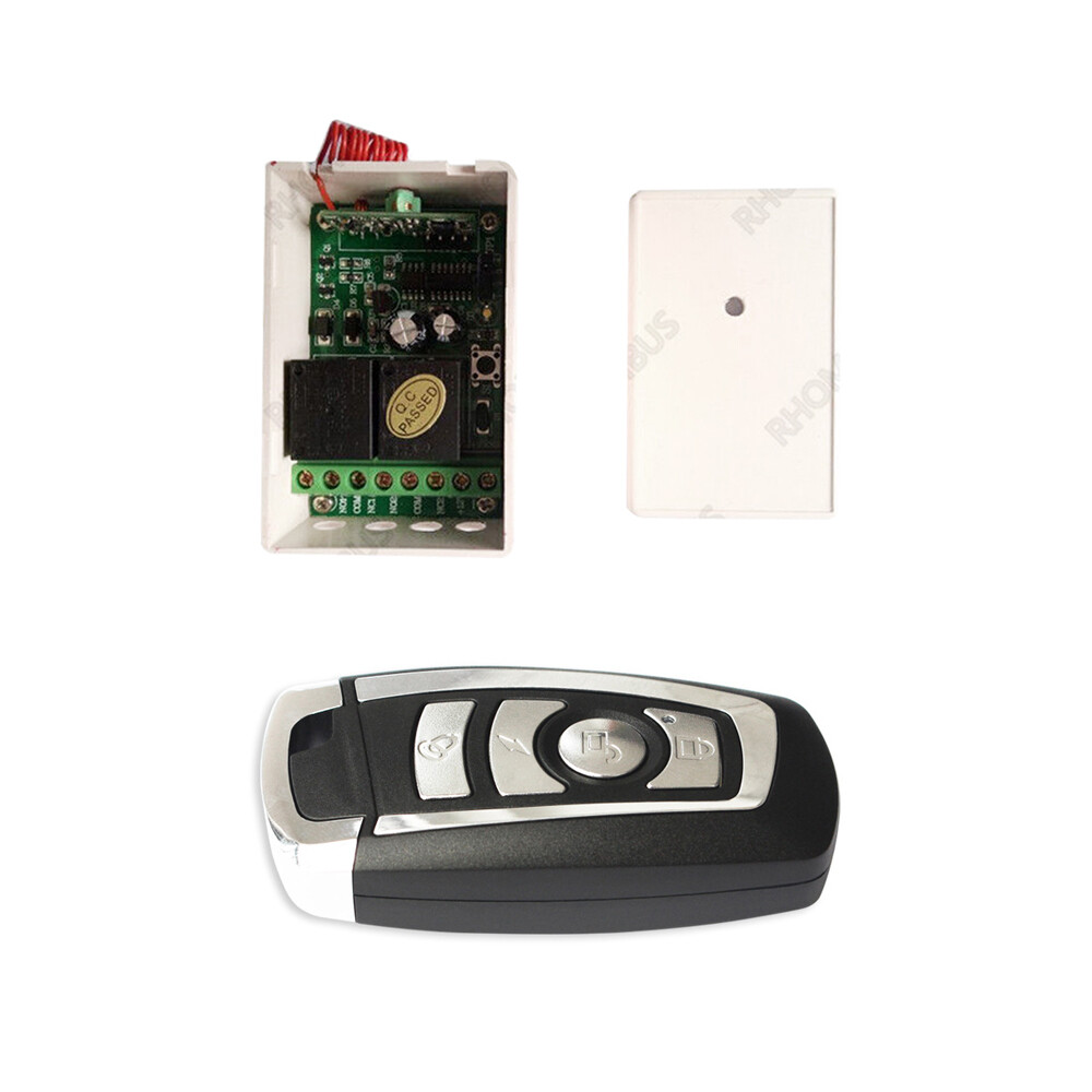 Wireless Remote Control Switch System 12V 2CH Transmitter&Receiver Access 315MHz