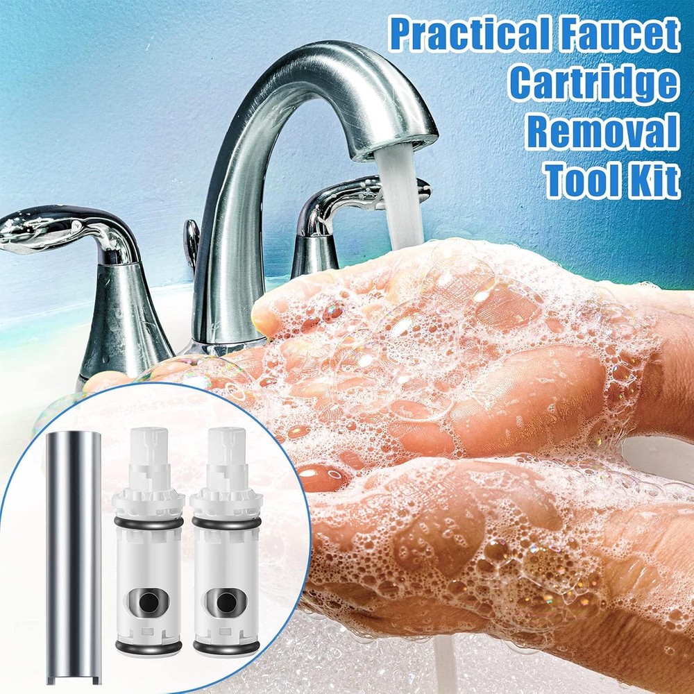 3 Pcs Faucet Cartridge Replacement Kit Compatible