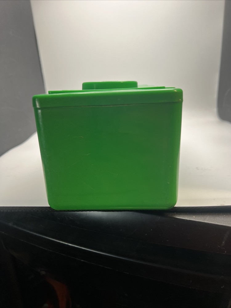 Vintage Chubs Baby Wipes Lego Stackable Storage Container Green