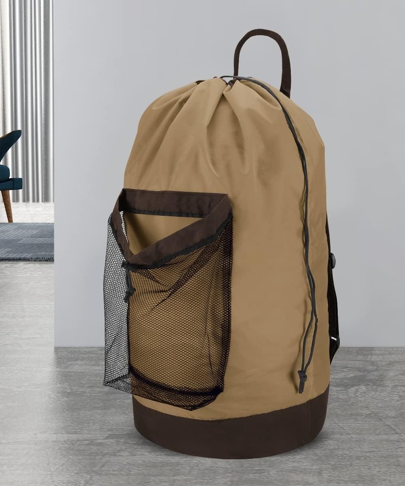Backpack Laundry Bag, Laundry Backpack with Shoulder Straps