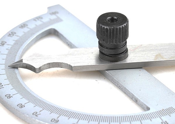 Engineers Protractor Dasqua High Quality 80 x 120 mm (Ref: 10121005)