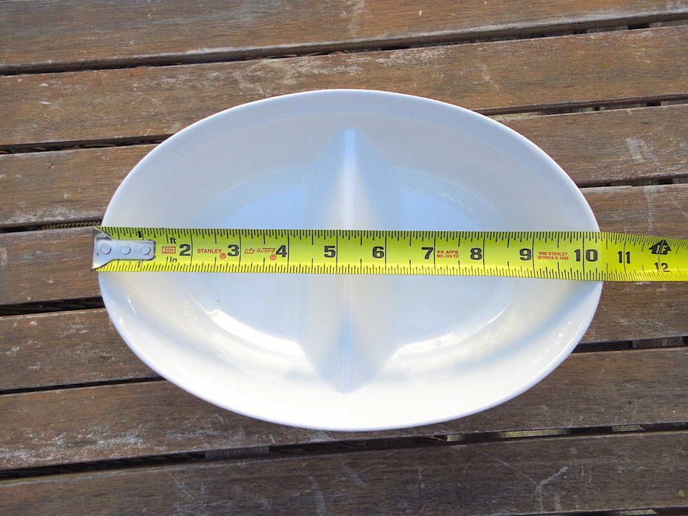 Cordon Bleu Divided Oval Server Bowl 10" BIA
