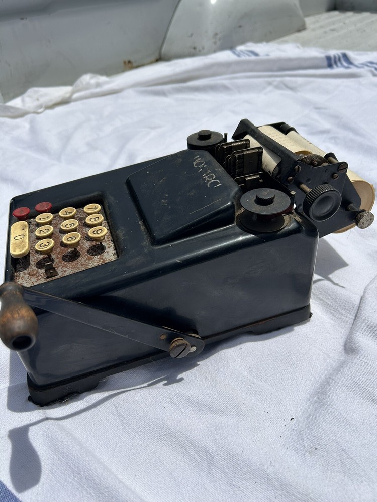 Vintage Monarch Adding Machine