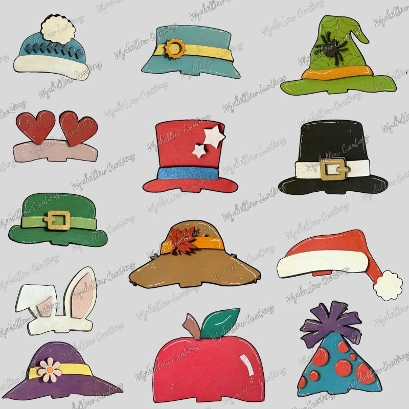 Donkey Interchangeable With 13 Hats