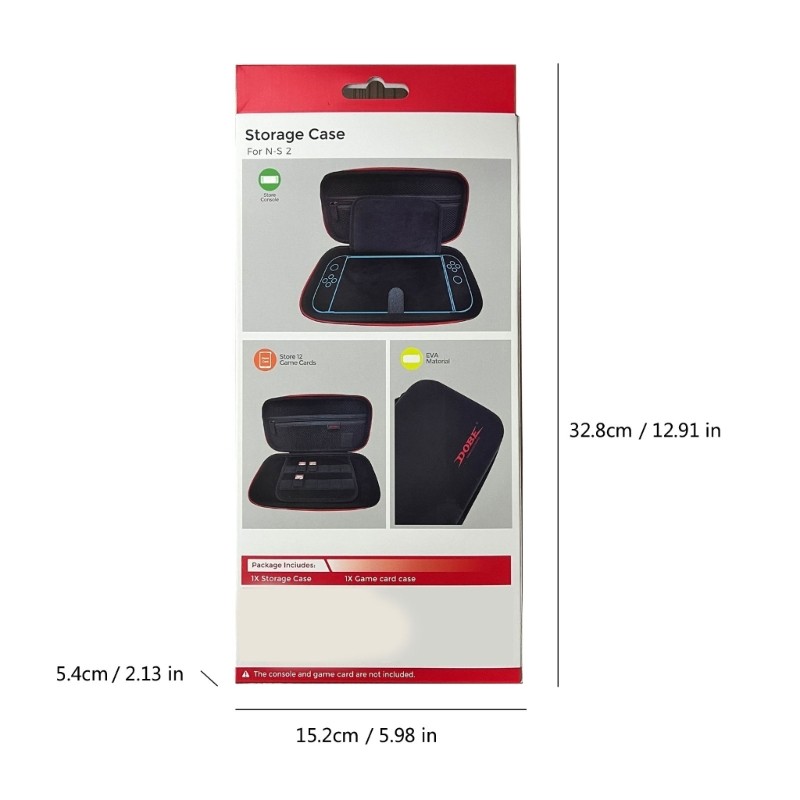 High Capacity Storage Solution Travel Friendly Case for NS2 Switch2 & Game Cards