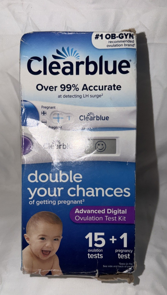 Clearblue Advanced Digital Ovulation Test Kit + 1 Pregnancy Test