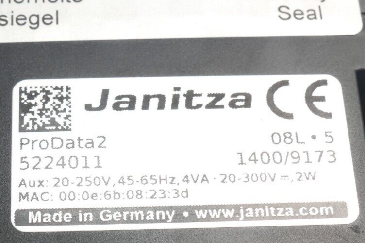Janitza Data Logger ProData2 | 5224011
