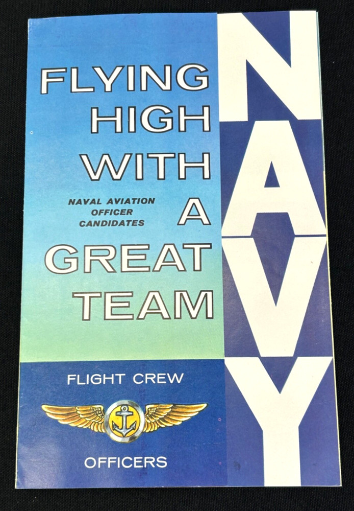 1960's US Navy Aviation Recruiting Brochure