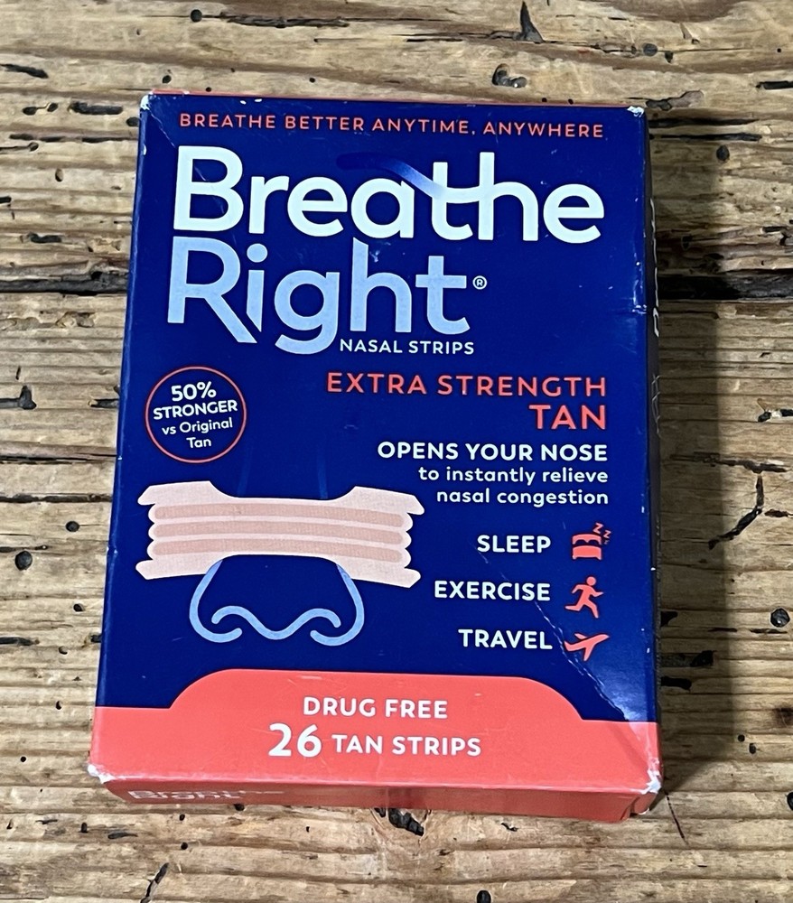 Breathe Right Extra Strength Nasal Strip - Tan (26 Count)