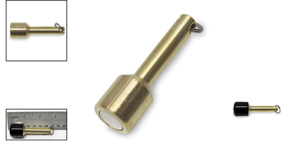 18lb Pull Strength Brass Jewelry Magnet - Essential for Gold & Silver