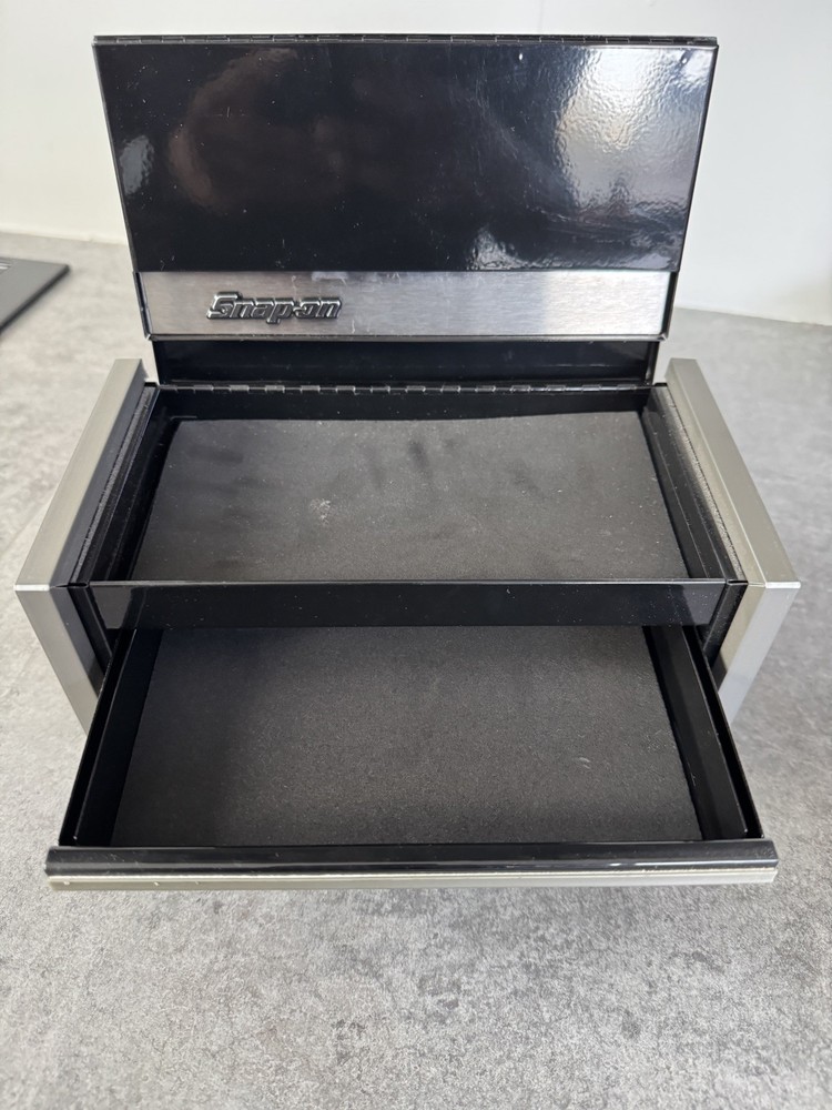 Snap On Mini Tool Box Desktop Office Jewellery Black