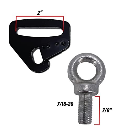 Quick Release Mount for 2 Inch Harness 4 Point and 5 Point