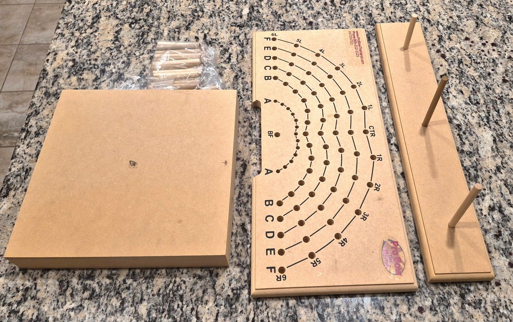 Bow maker tool- Probow The Hand, with fluffing box