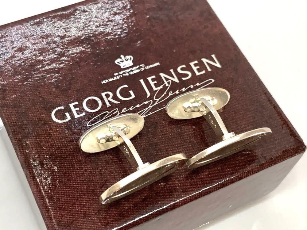 Georg Jensen Silver Cufflinks
