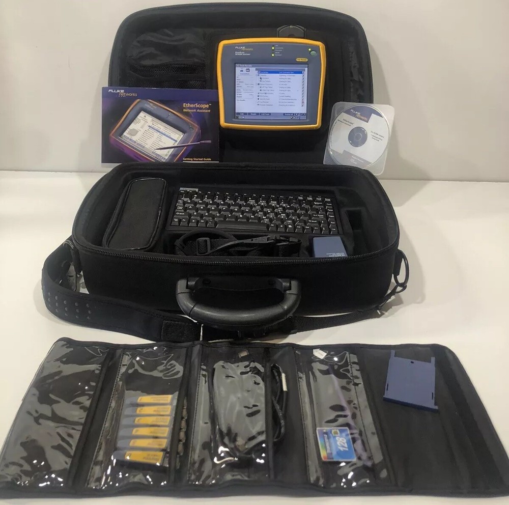 Fluke Networks EtherScope Series I Network Assistant w/ LAN WLAN & ITO Opts