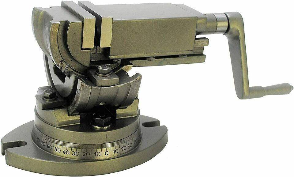 3 Way Angular Vice 2" / 50 MM Titling Type With Swivel Base 90°Vertical...