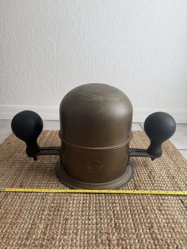 Vintage Solid Brass Nautical Binnacle Housing Ships Compass Nautical Maritime
