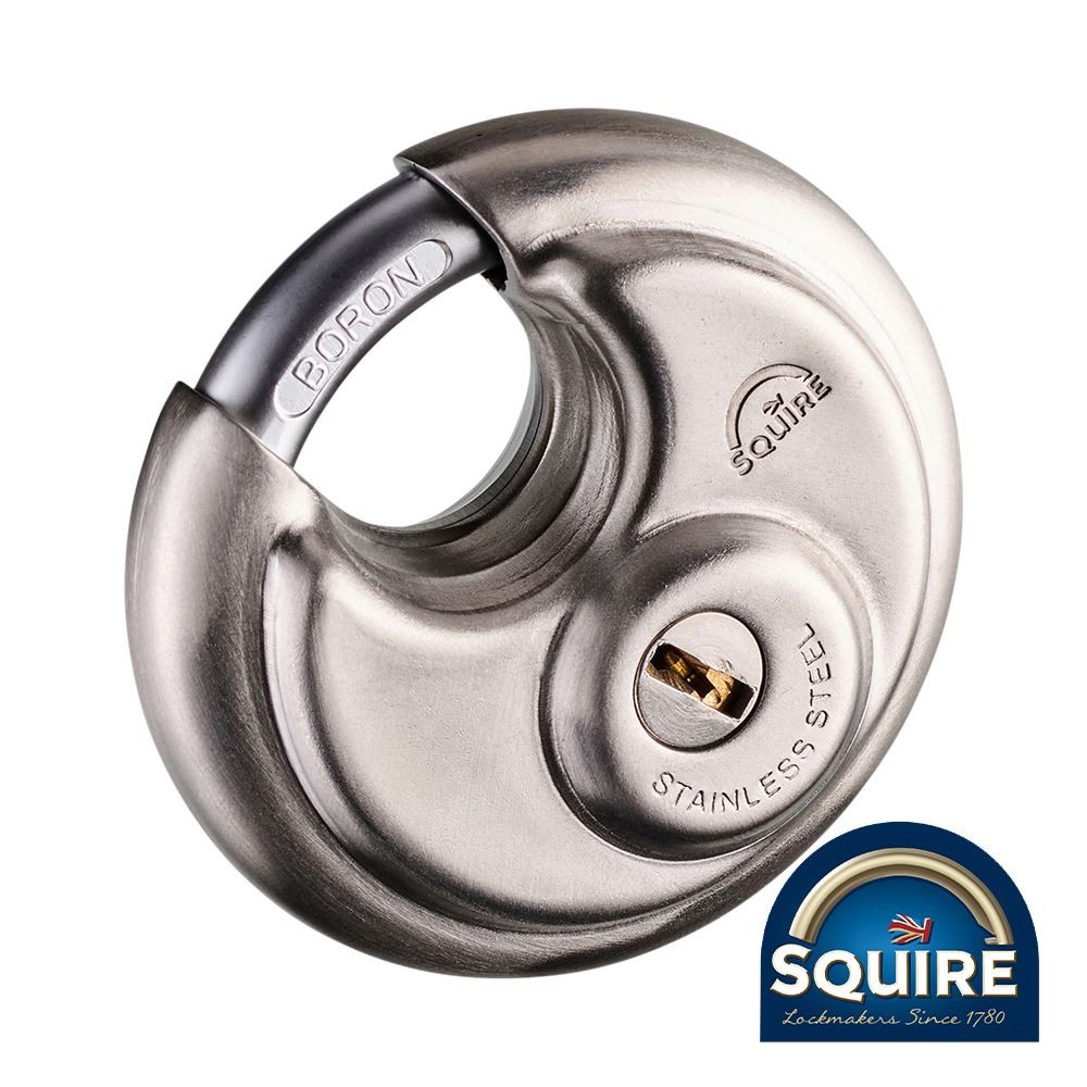 Squire - Stainless Steel Disc Padlock