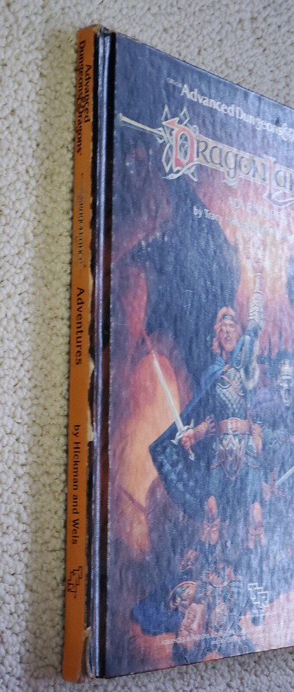 1987 TSR Advanced Dungeons & Dragons Dragonlance Adventures